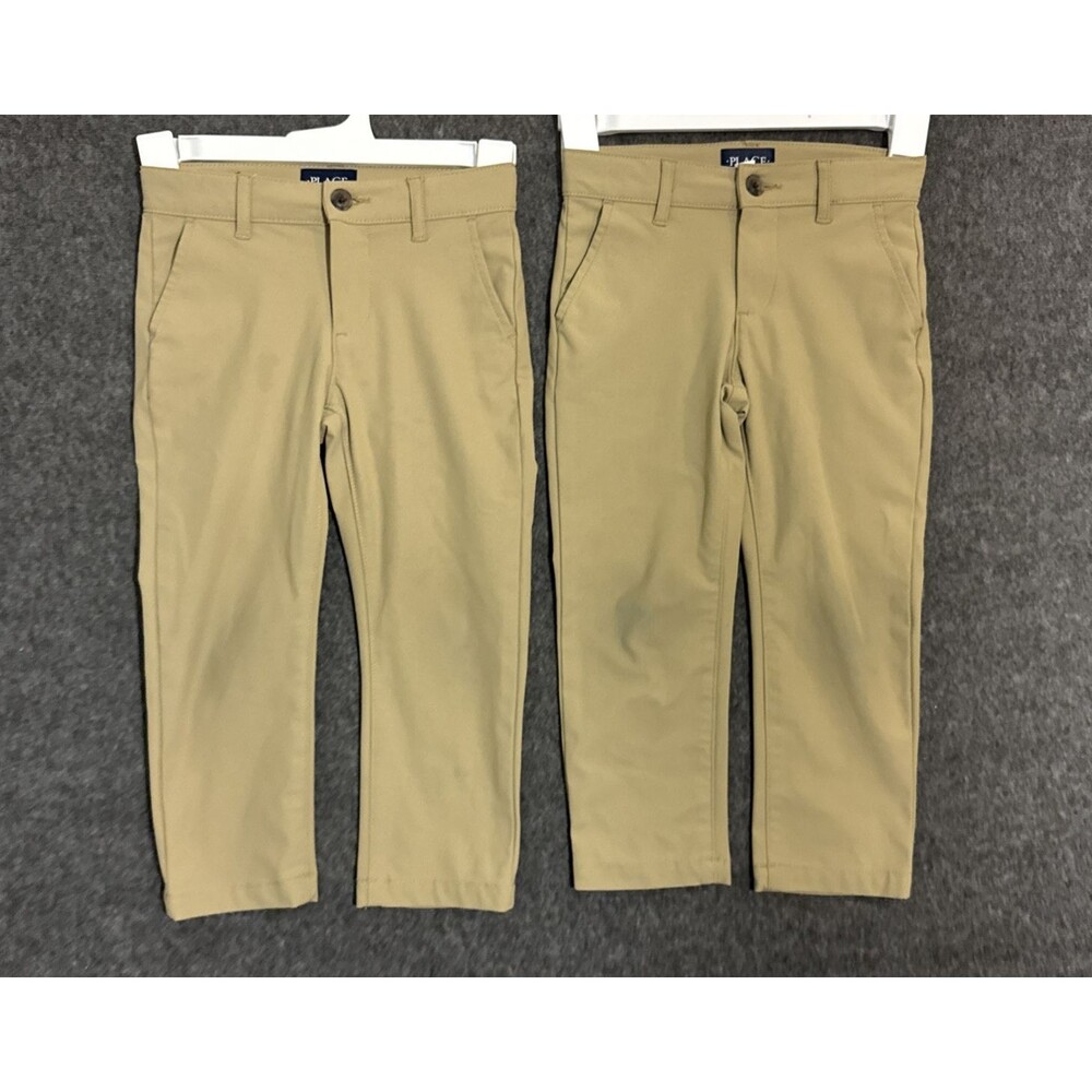 The Children's Place Boys 2 Pairs Pants Khaki Size 5
